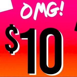 $10 FLASH SALE!!!